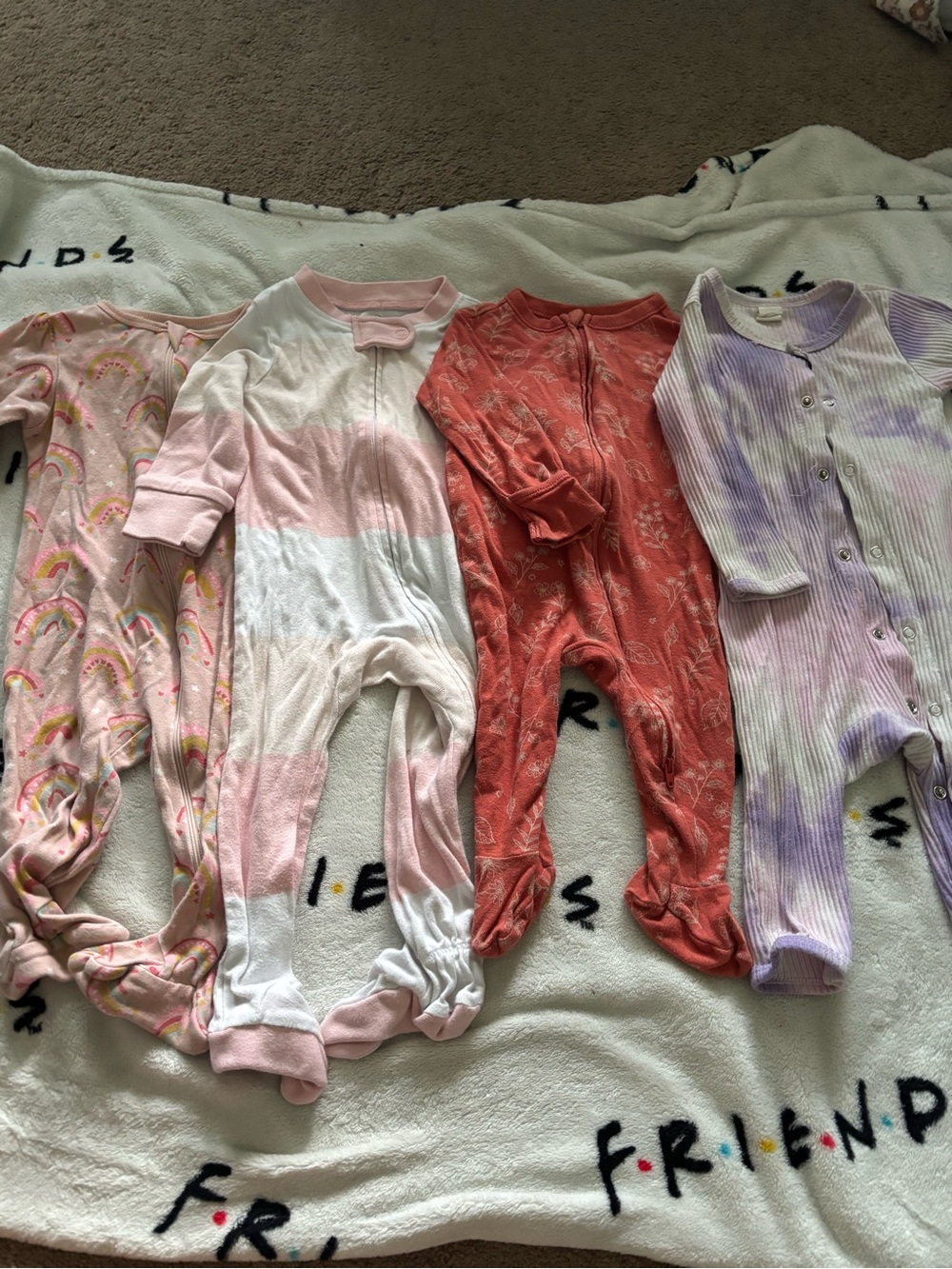 6-9m Sleep and Play Footies.